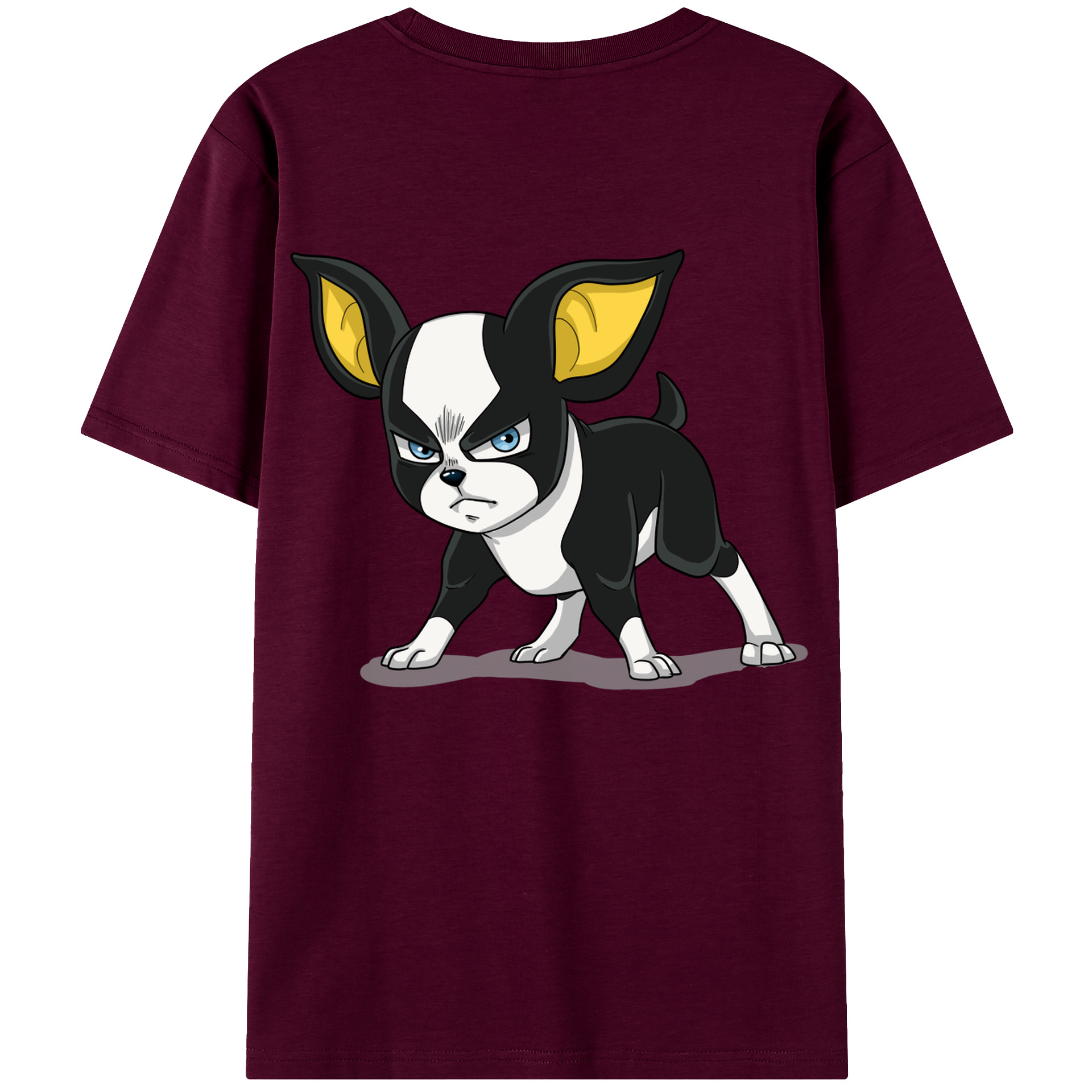 （画像用） ジョジョの奇妙な冒険 イギー JoJo's Bizarre Adventure Iggy レディース半袖Tシャツ(バックプリント)